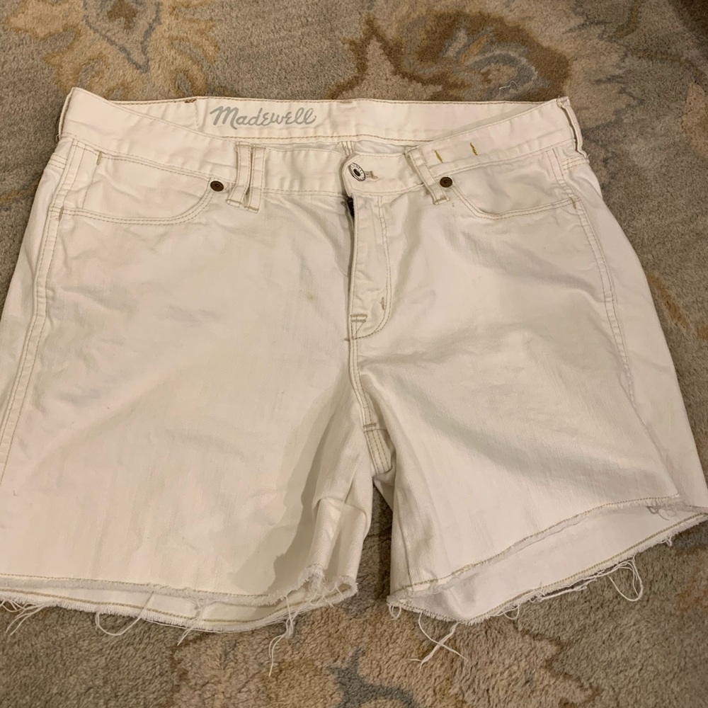 Madewell high rise shorts